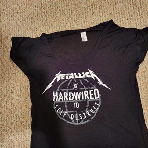 Metallica concert t shirt